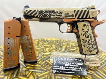 Freedom Tan 1911 9mm