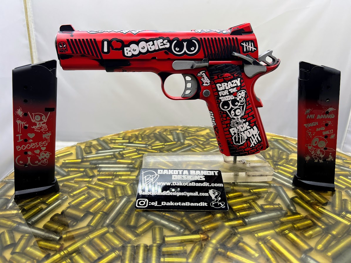 Red/Black1911 Full Size