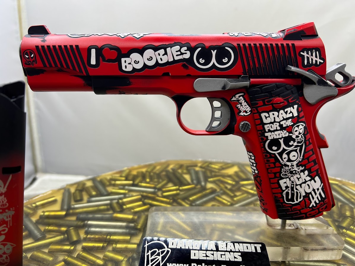 Red/Black1911 Full Size