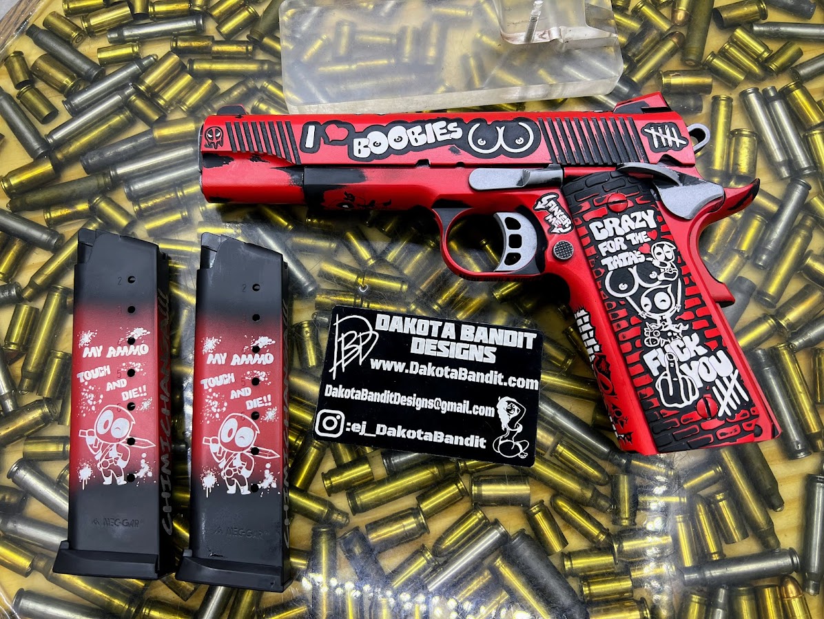 Red/Black1911 Full Size