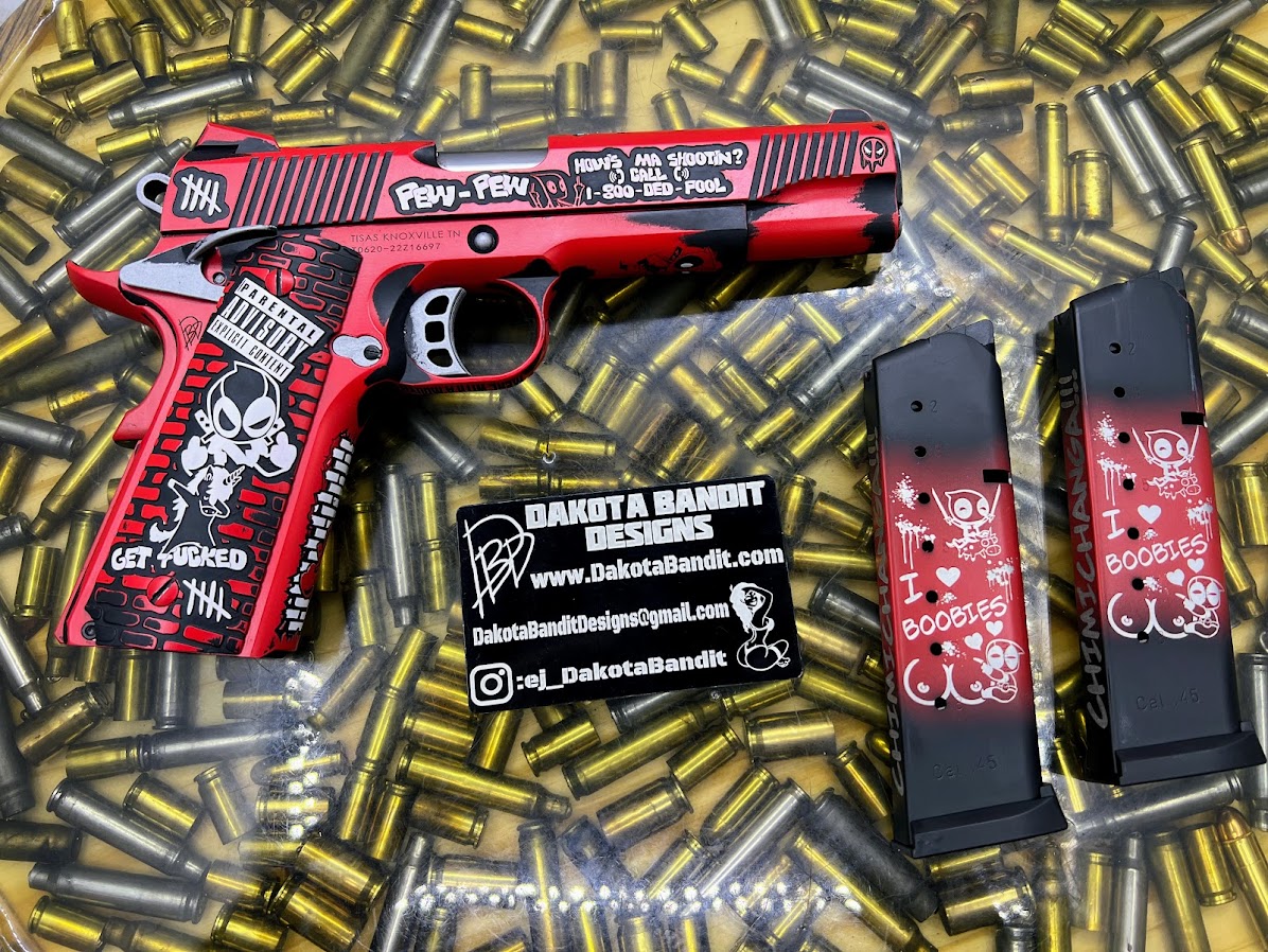 Red/Black1911 Full Size