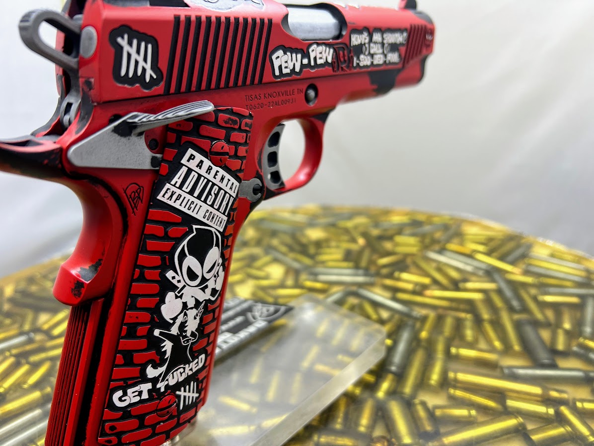 Red/Black Ninja 1911 Commander