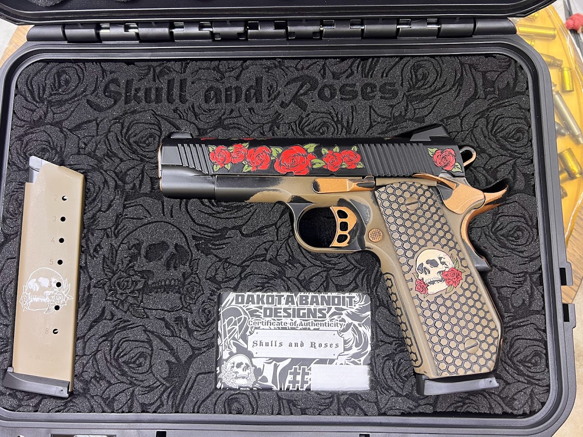 Skulls & Roses 1911 45acp