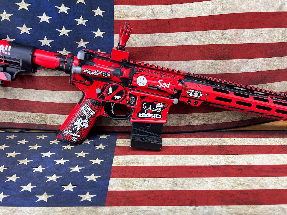 Red/Black AR15