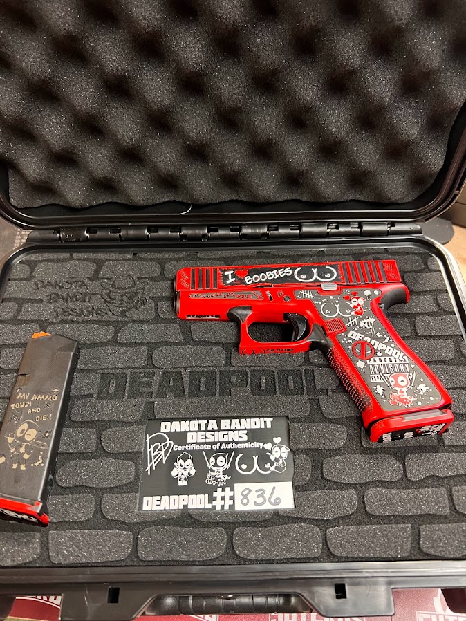 Red/Black Glock 43X