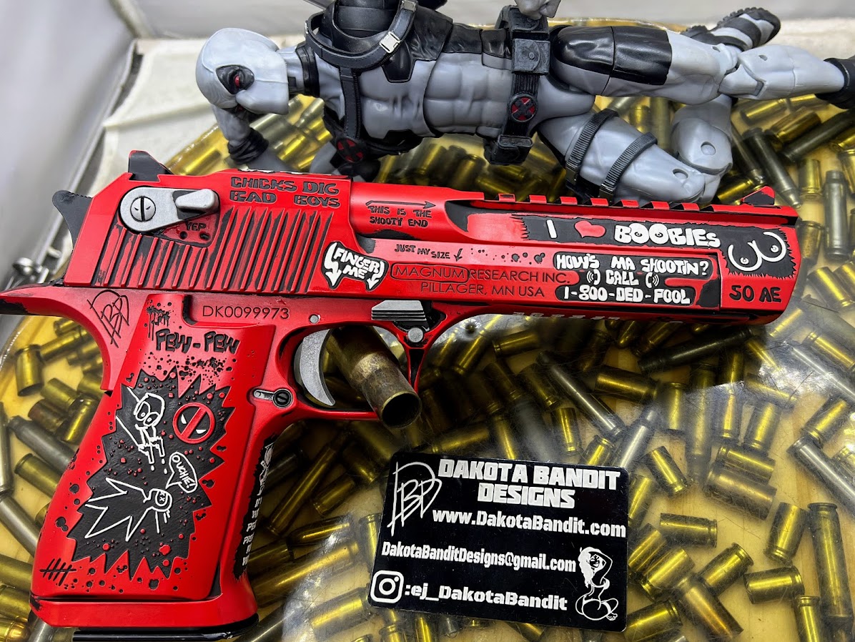 Desert Eagle Red/Black 50AE