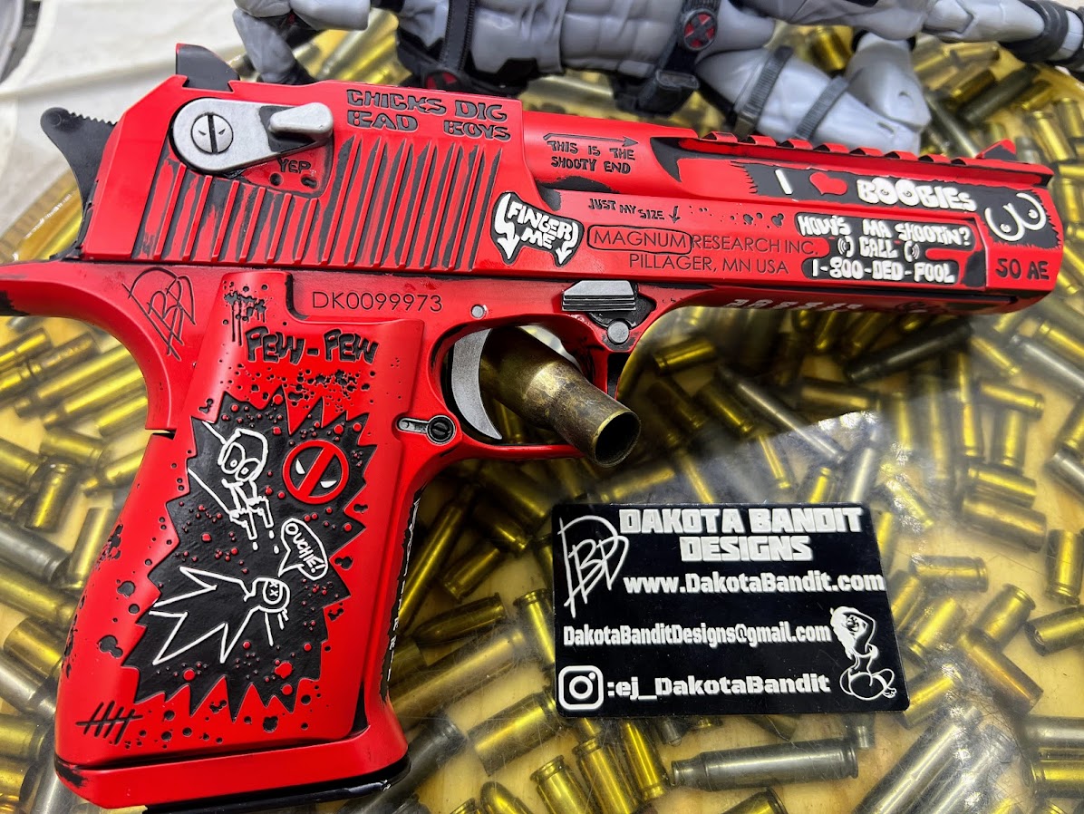 Desert Eagle Red/Black 50AE