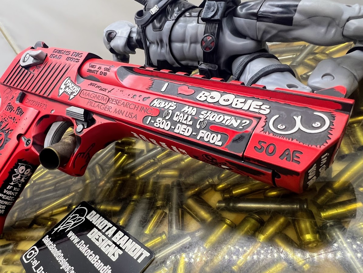 Desert Eagle Red/Black 50AE