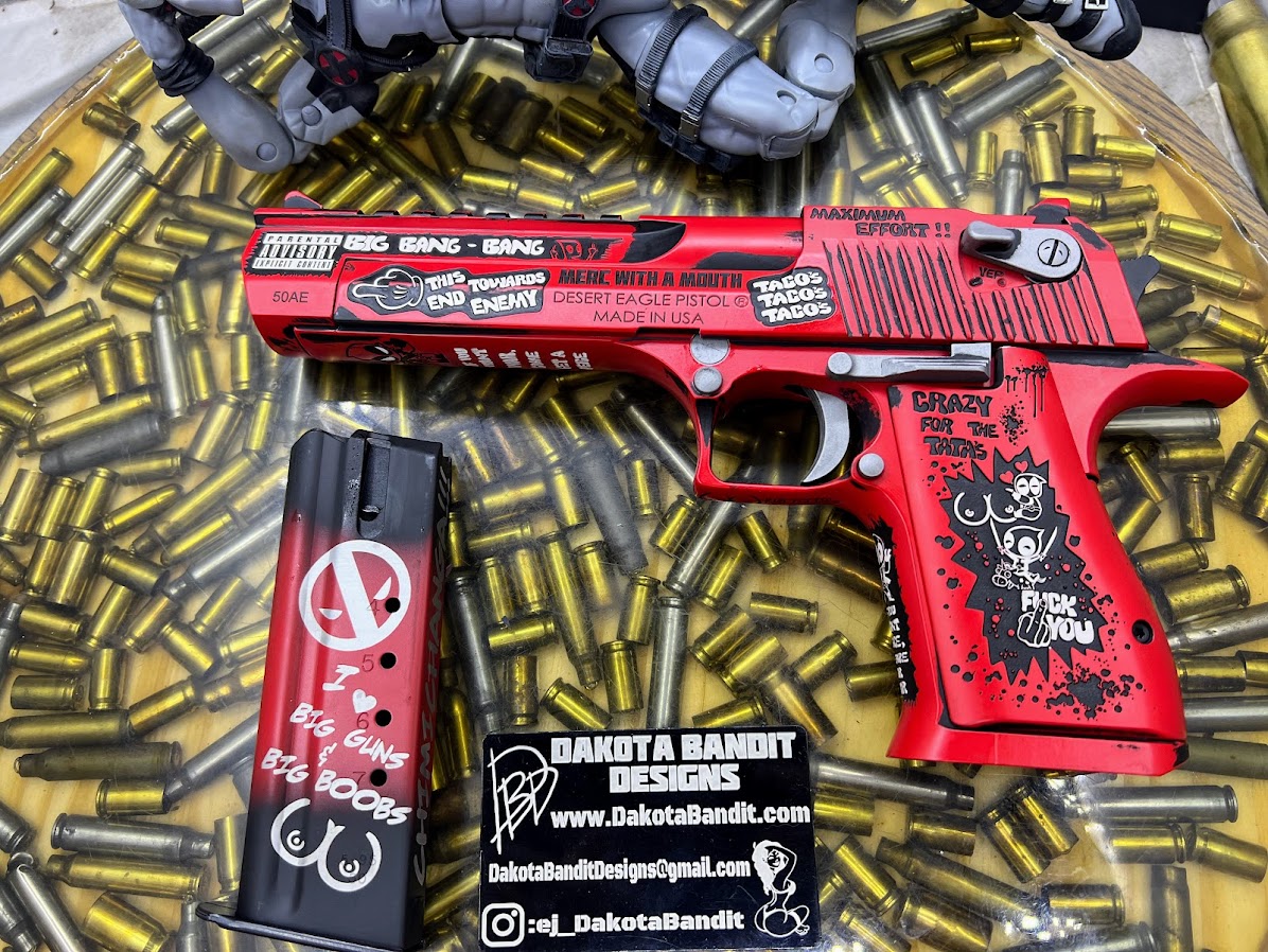 Desert Eagle Red/Black 50AE