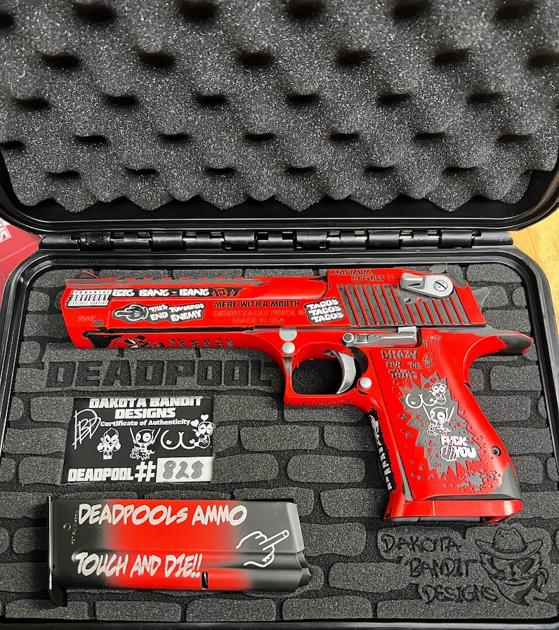 Desert Eagle Red/Black 50AE