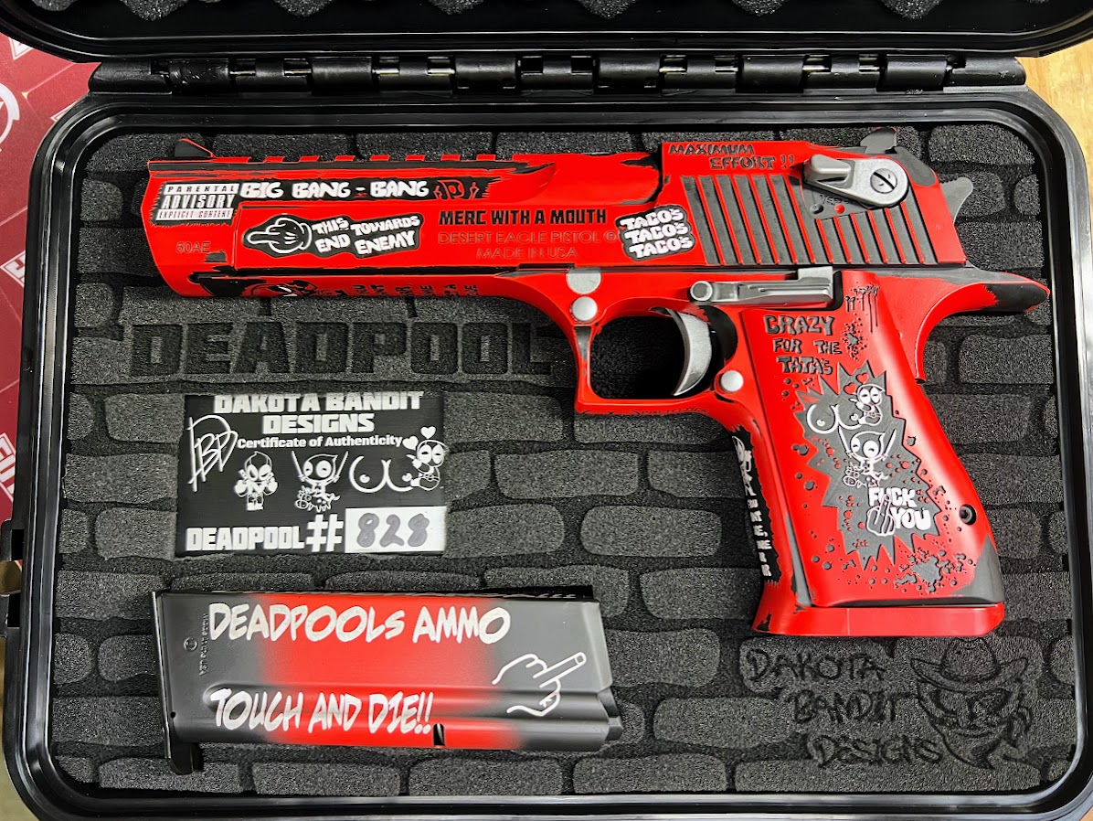 Desert Eagle Red/Black 50AE