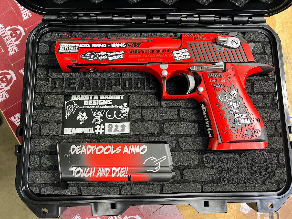 Desert Eagle Red/Black 50AE