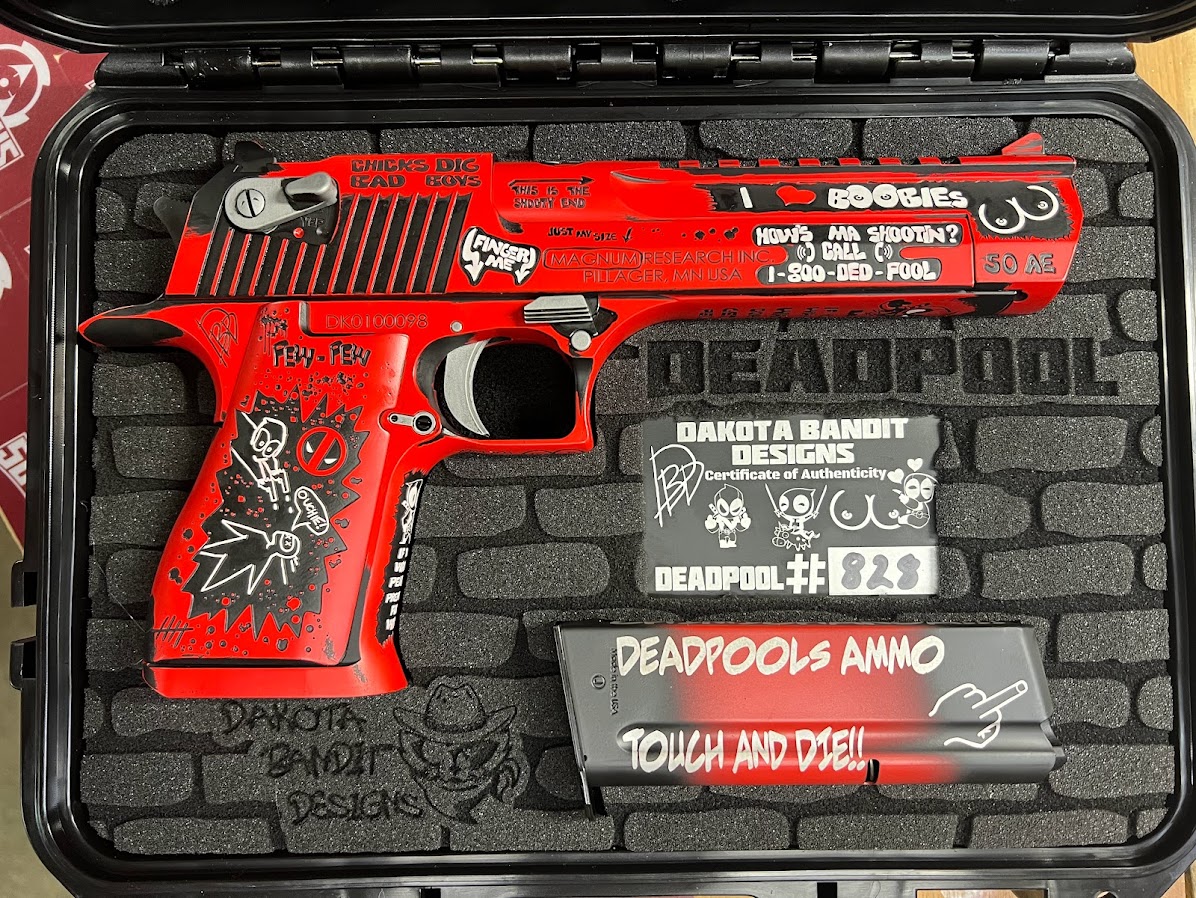 Desert Eagle Red/Black 50AE