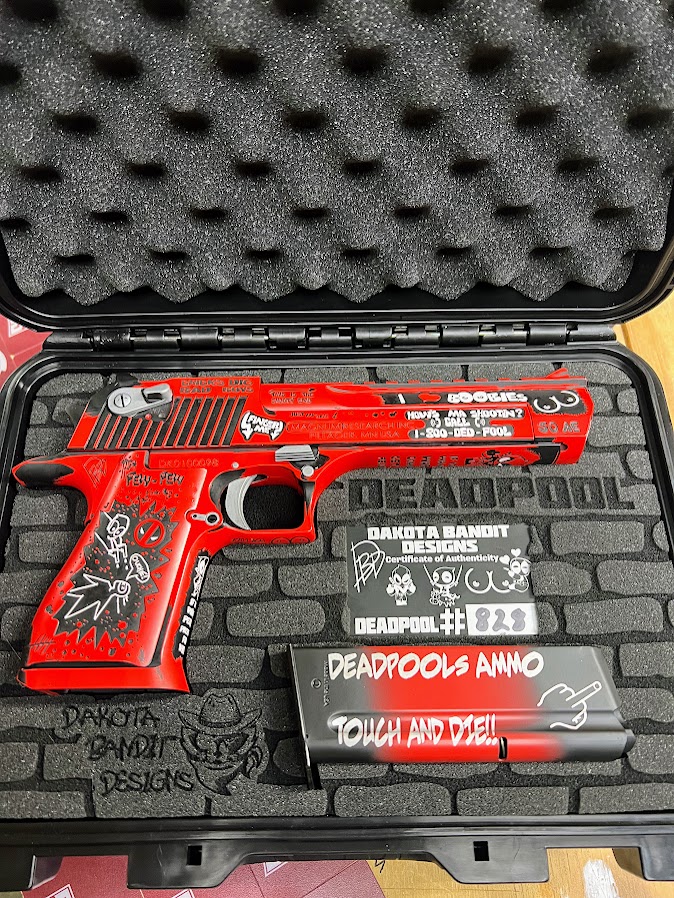 Desert Eagle Red/Black 50AE