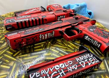 Desert Eagle Red/Black 357 Magnum