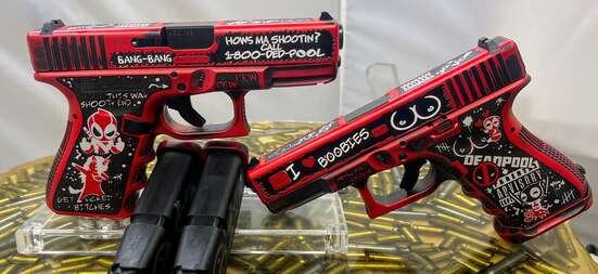 Red/Black Glock 19