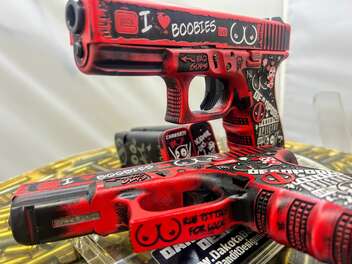 Red/Black Glock 19