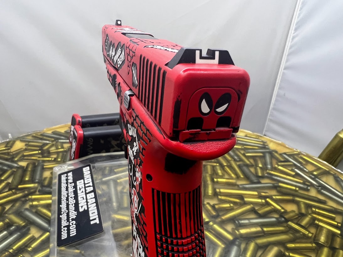 Red/Black Glock 19