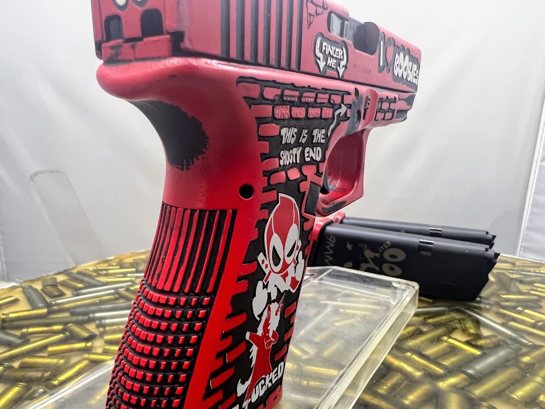 Red/Black Glock 19