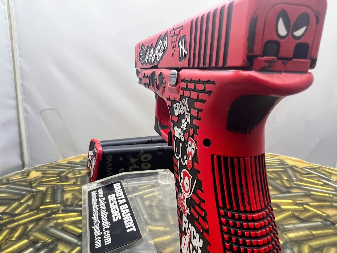 Red/Black Glock 19