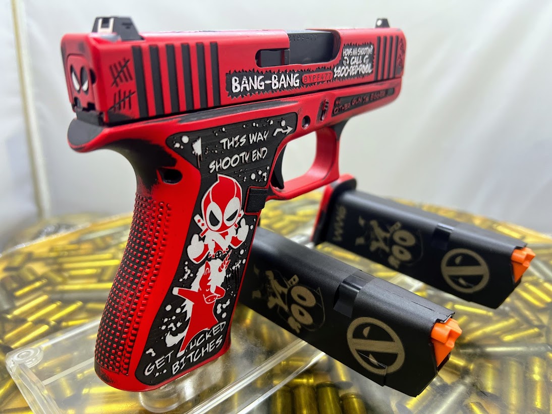 Red/Black Glock 43X