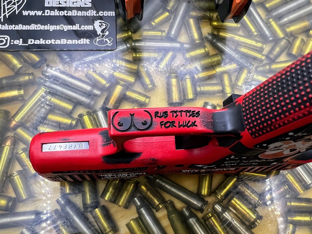 Red/Black Glock 43X