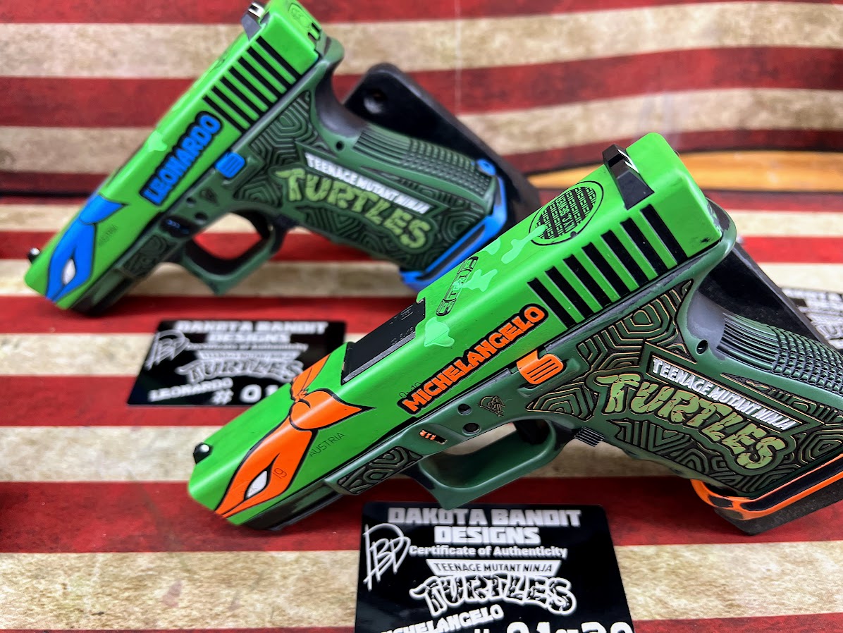 TMNT Raphael Glock 19