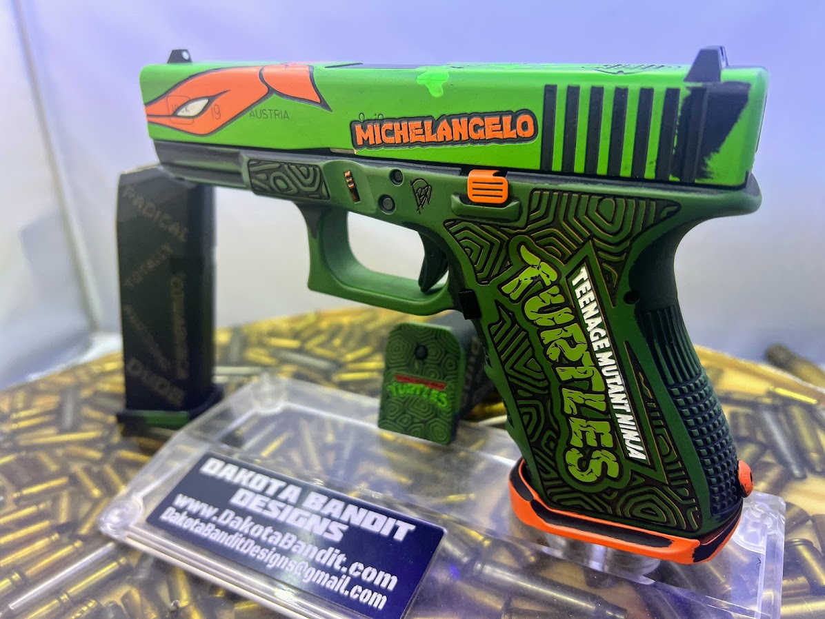 TMNT Michelangelo Glock 19