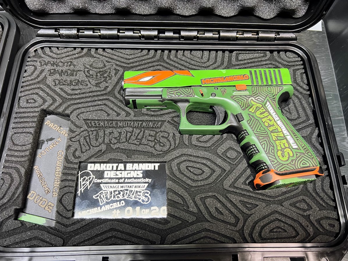 TMNT Michelangelo Glock 19