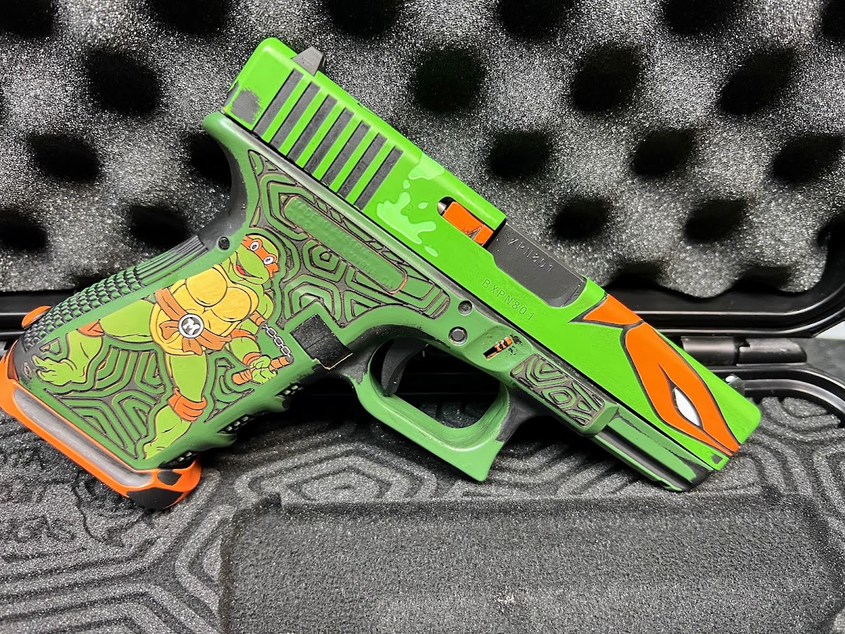 TMNT Michelangelo Glock 19