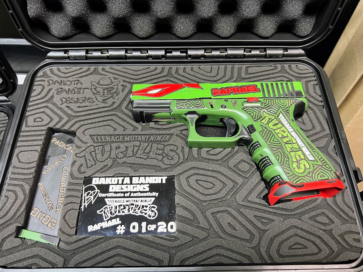 TMNT Raphael Glock 19