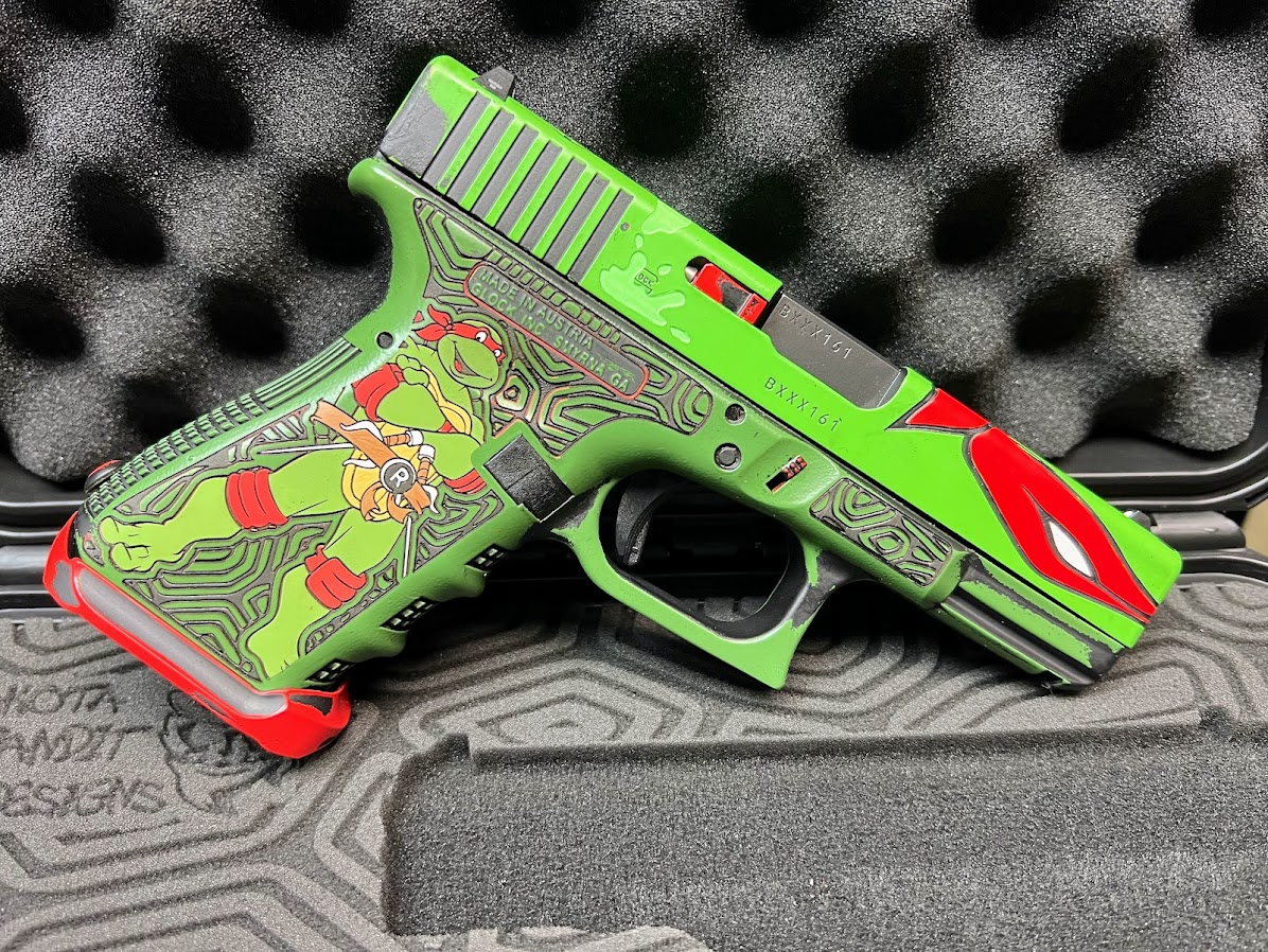 TMNT Raphael Glock 19