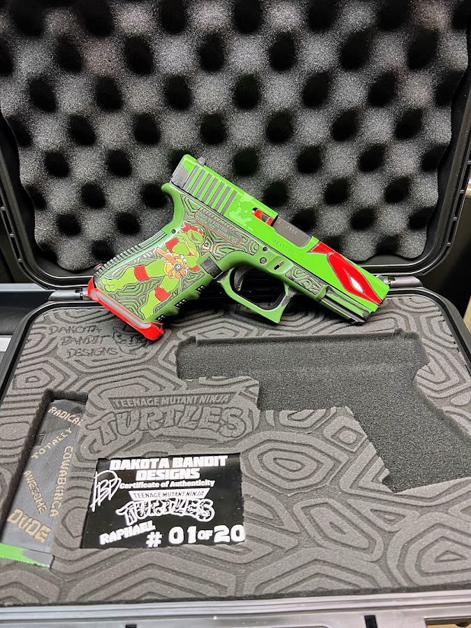 TMNT Raphael Glock 19