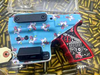 Deadpool Glock 19 OWB Right Holster