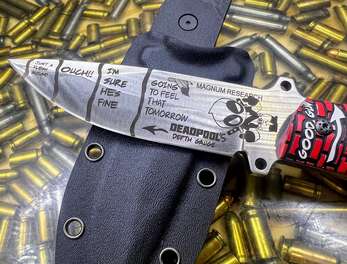 Deadpool Magnum Research 1911 Knife