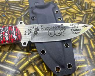 Deadpool Magnum Research 1911 Knife