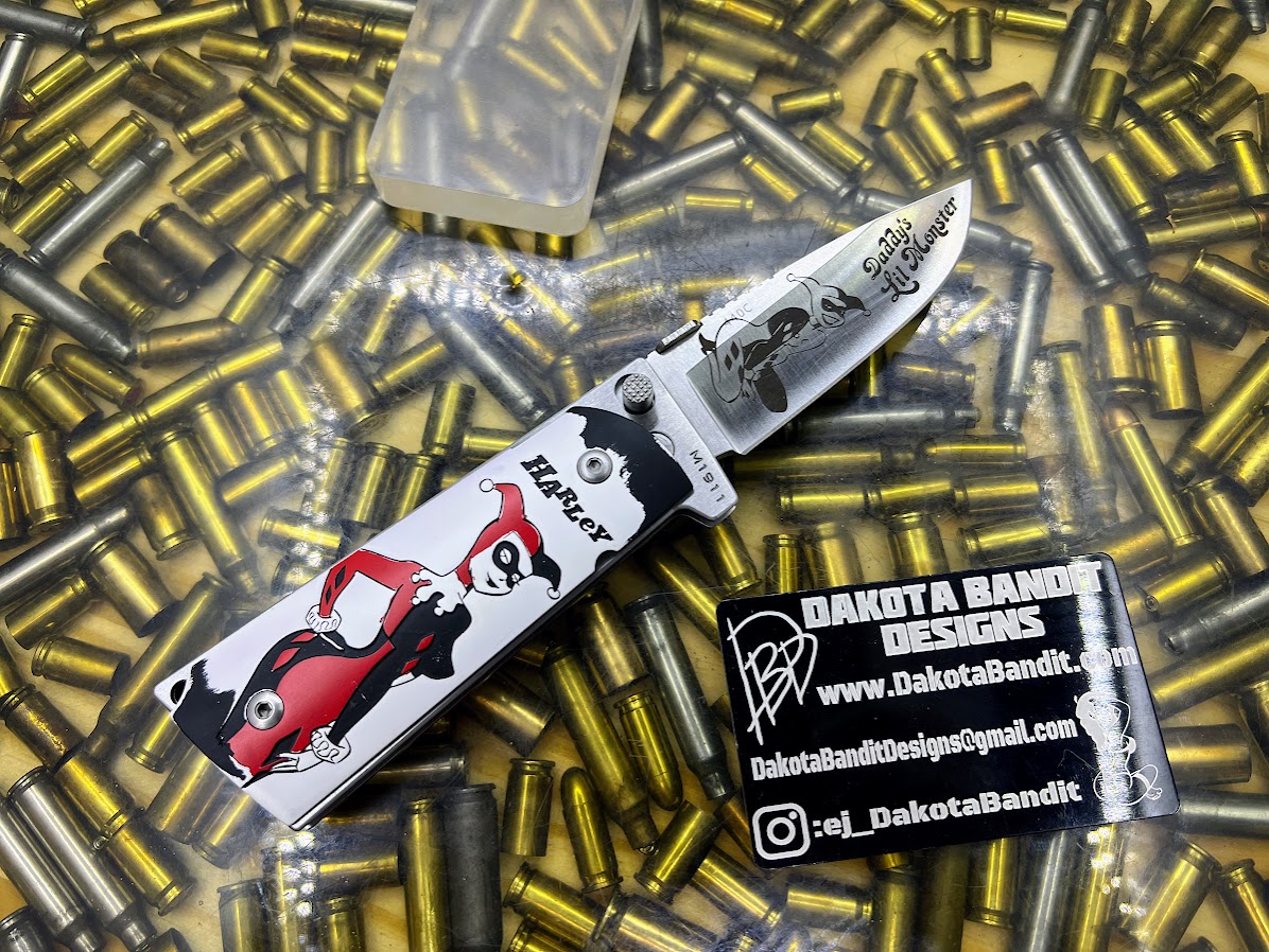 Harley Quinn 1911 Knife