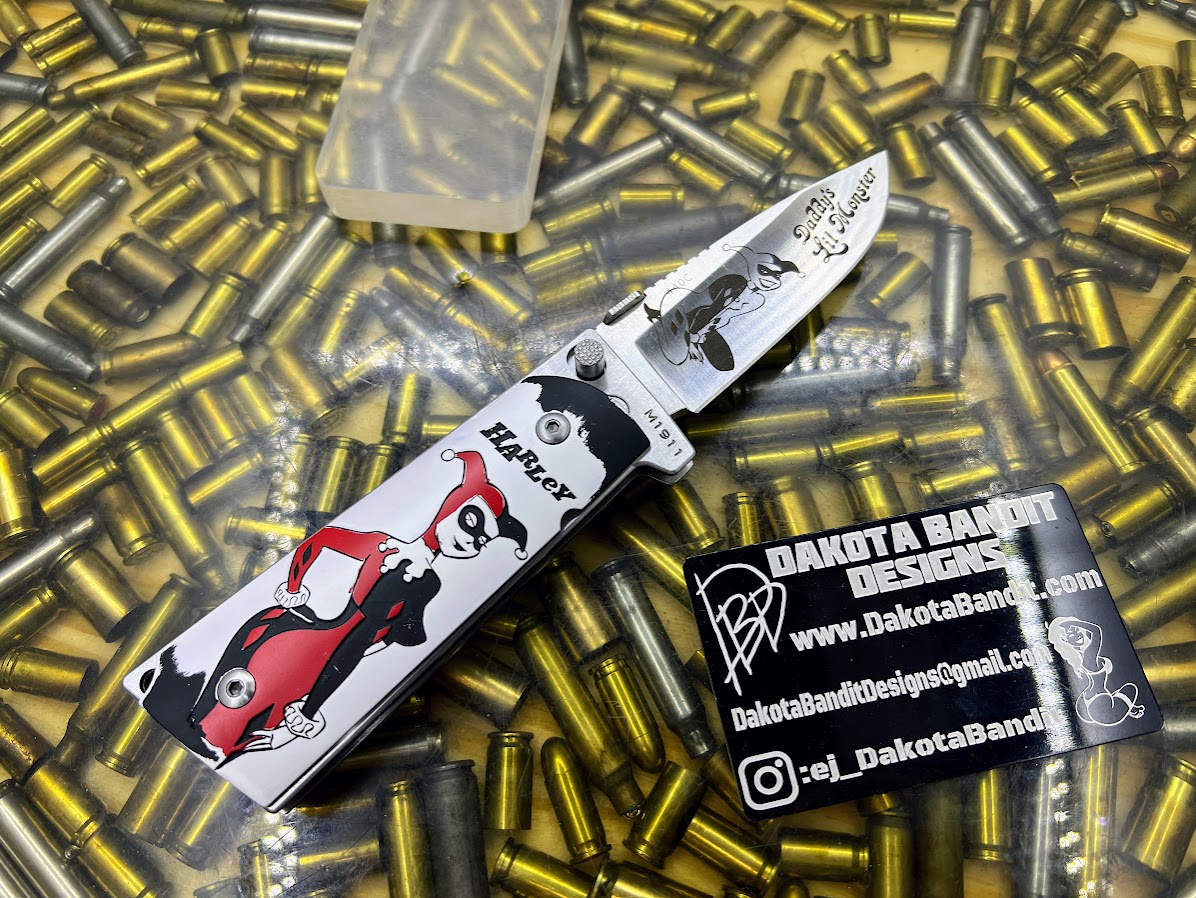 Harley Quinn 1911 Knife